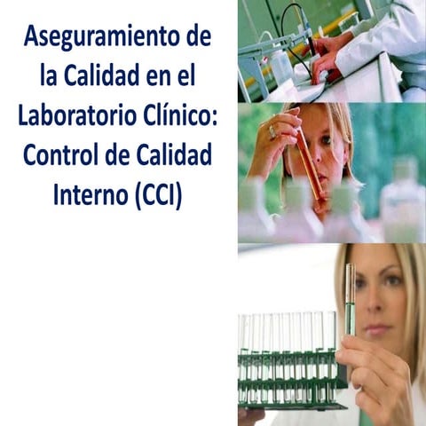 Aseguramiento de la calidad cci