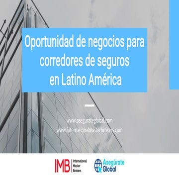 Oportunidad de negocios en la distribución de seguros de salud