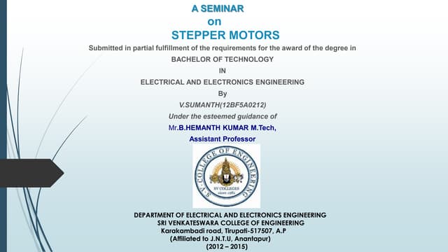 stepper motor