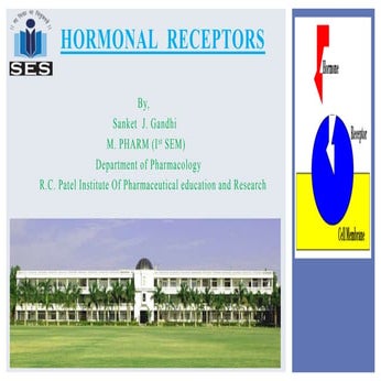 A seminar on,hormon receptor