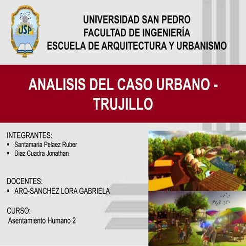 ANALISIS DEL PLAN DE DESARROLLO DE TRUJILLO