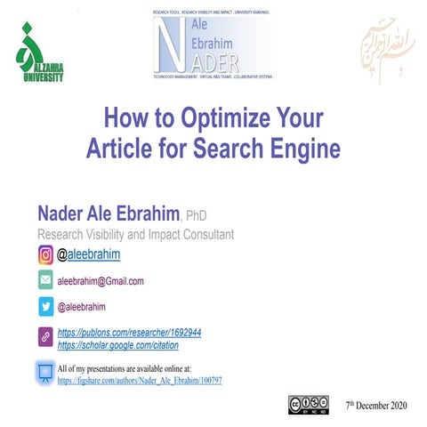 How to Optimize Your Article for Search Engine