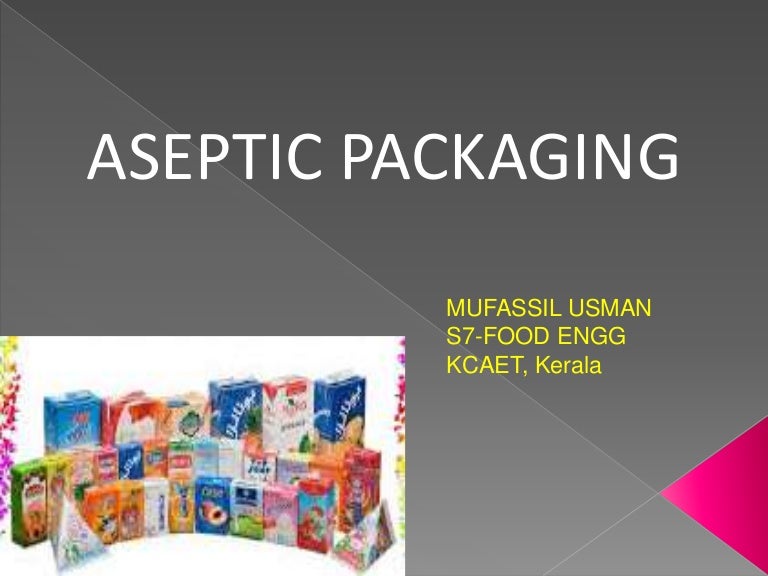 Aseptic packaging