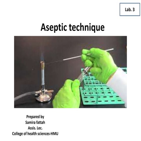 Aseptic technique 