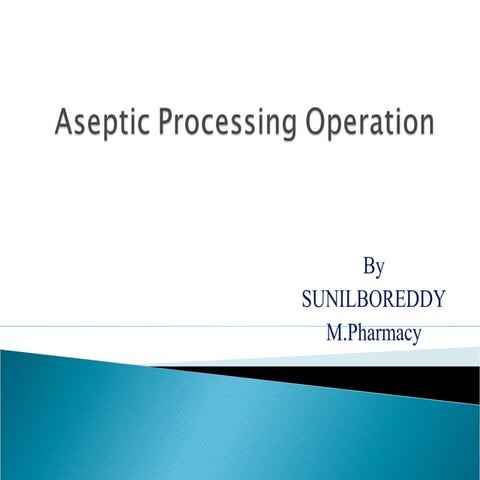 Asepting procesing