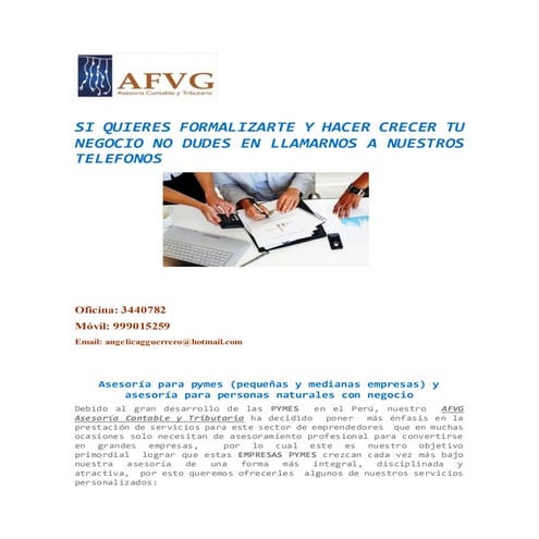 Asesoría contable 2017