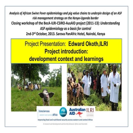 Project introduction: Development context and learnings