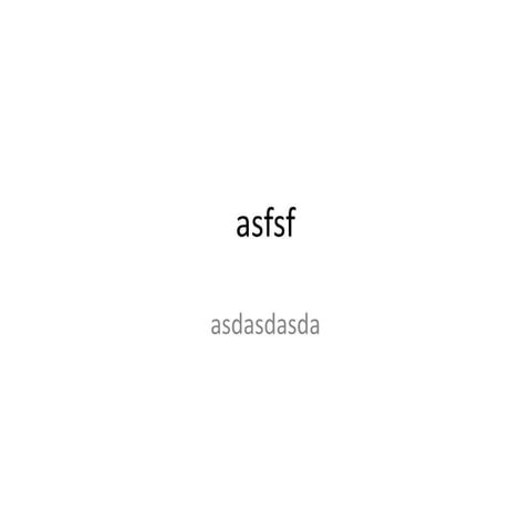 Tsdasda | PPTX