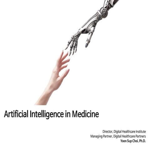 [ASGO 2019] Artificial Intelligence in Medicine