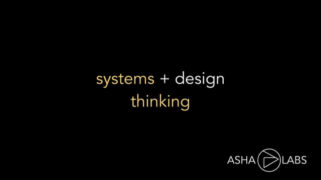 Asha labs design strategy