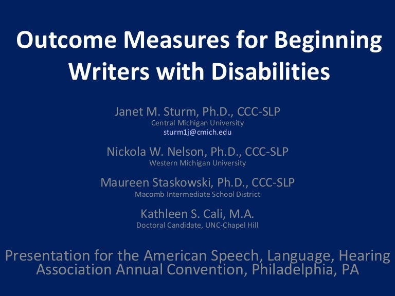 Examples of outcome measures in research picture