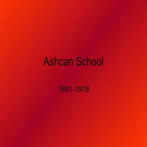 Ashcan School