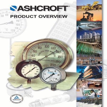 Ashcroft Inc - Product Overview