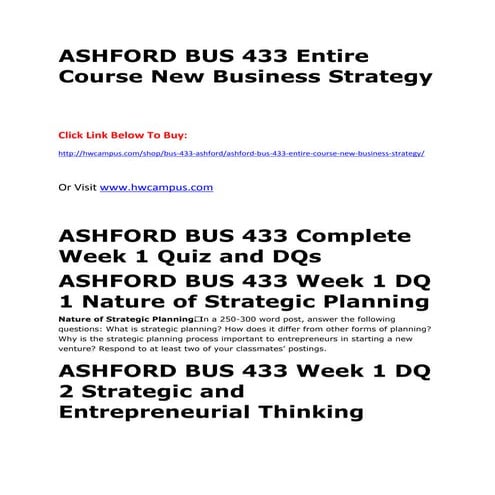   433 entire course new business strategy