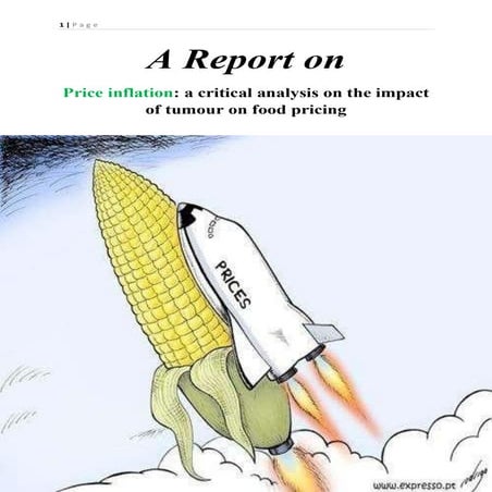 price inflation: a critical analysis on the impact of tumor on food pricing