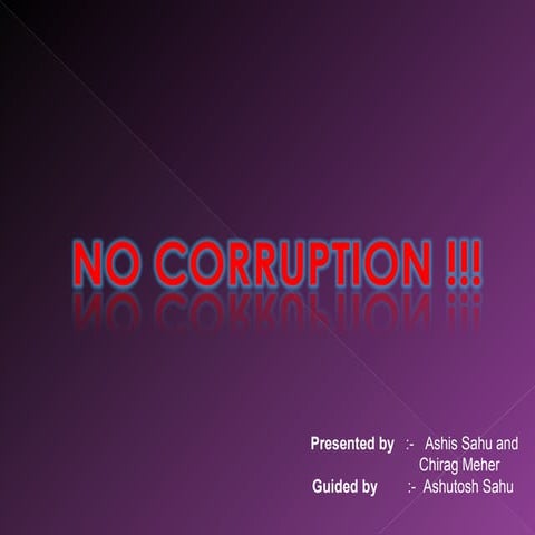 #Digital Currency tackles Corruption.(Ashis and Chirag School Exhibition Proj...