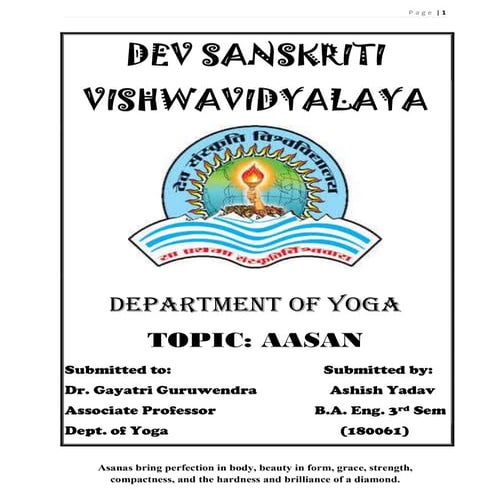 Aasan of hatha yoga in hindi in pdf