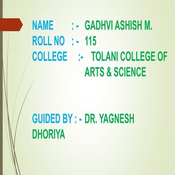 Ashish Gadhvi TCAS-Psychological Novel