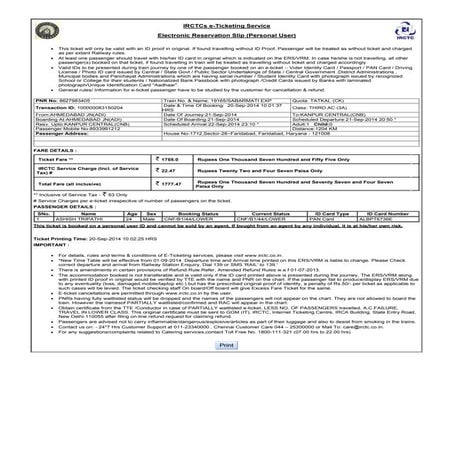 Irctc next generation e ticketing system | PDF