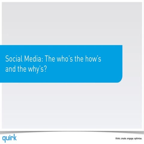 Marketing Managers Forum March 2012