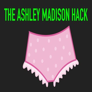 Ashely Madison Hack