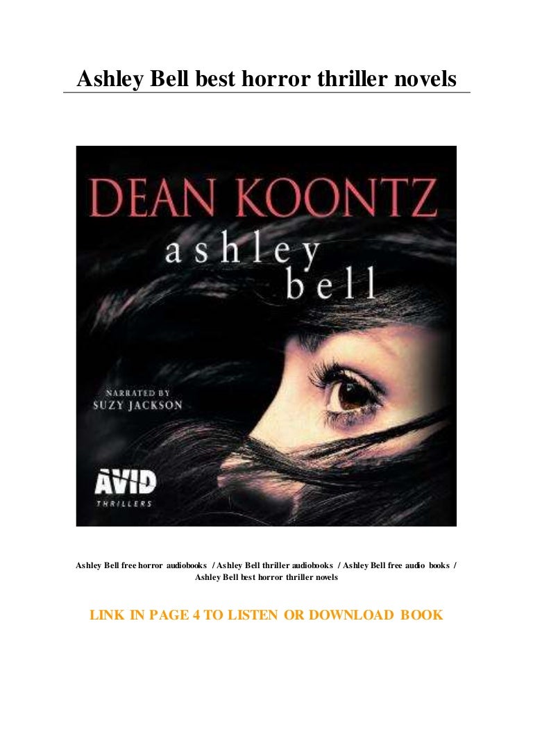 Ashley Bell Best Horror Thriller Novels