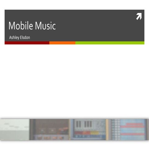 Ashley elsdon presentation for music 4 point 5 event