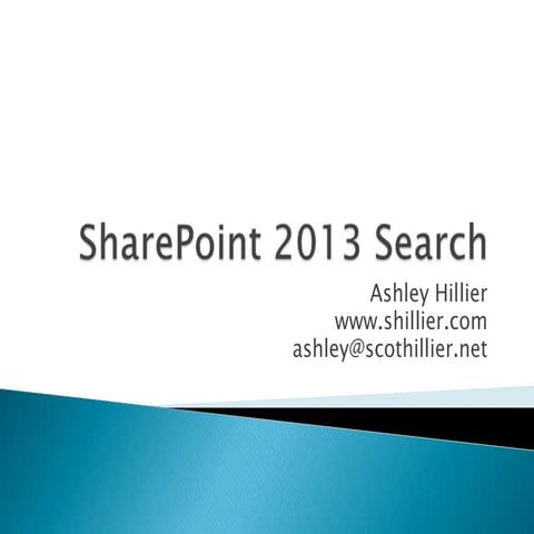 SharePoint 2013 Search