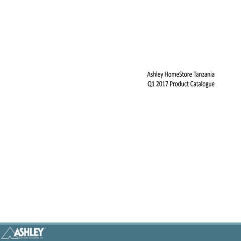 Ashley HomeStore (TZ) Q1 2017 Product Catalogue