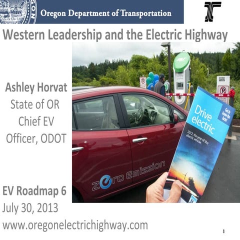 Ashley Horvat, State of Oregon EV Lead