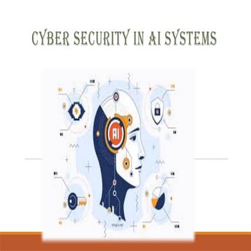 Cybersecurity: Protecting Digital Systems and Data | PPTX