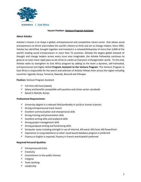 Job Vacancy In Nigeria