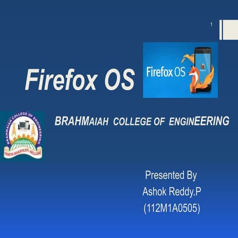 firefox os by ashok reddy