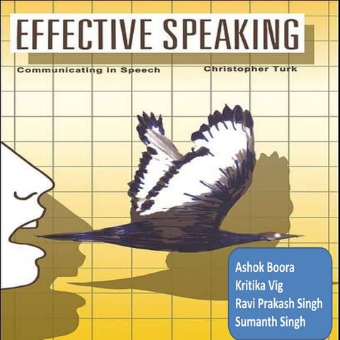 effective speaking
