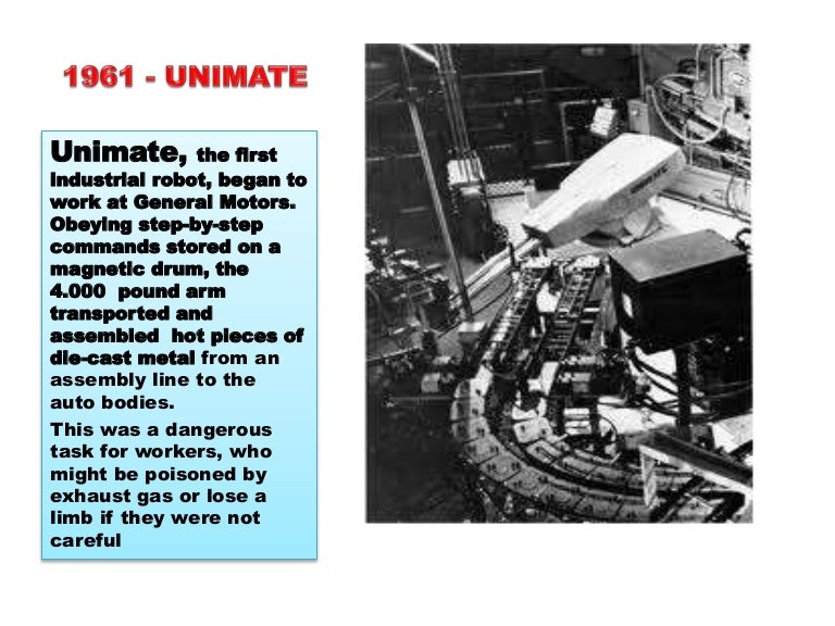 A short history of robotics