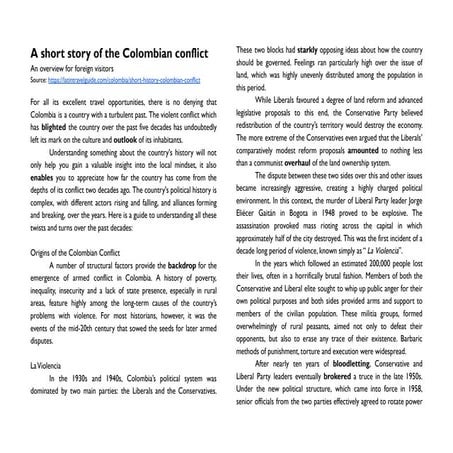 A Short History of the Colombian Conflict (2).pdf