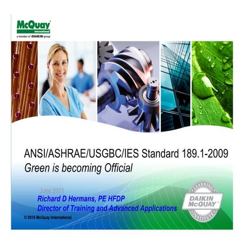 ASHRAE Standard 189.1