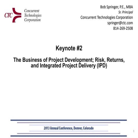 Ashrae denver business project development and ipd_ springer