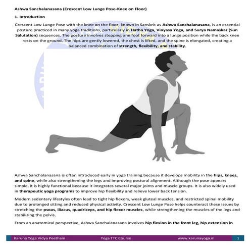 Ashwa Sanchalanasana (Crescent Low Lunge Pose-Knee on Floor).pdf