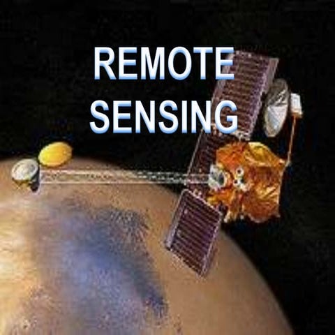 Remote Sensing - by Ashwini