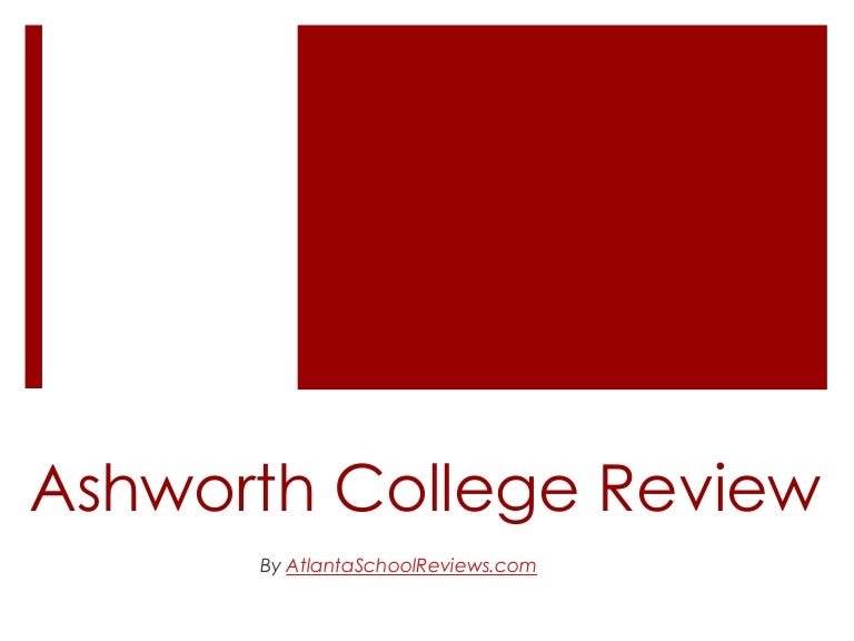 Ashworth College Review Atlanta School Reviews