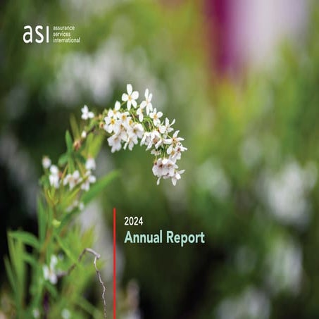 ASI Annual Report 2024: Advancing Integrity, Innovation, and Impact in ...