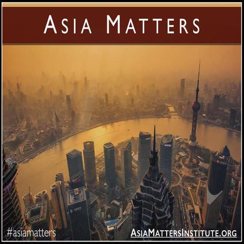 The Asia Matters Report by Graham D Brown