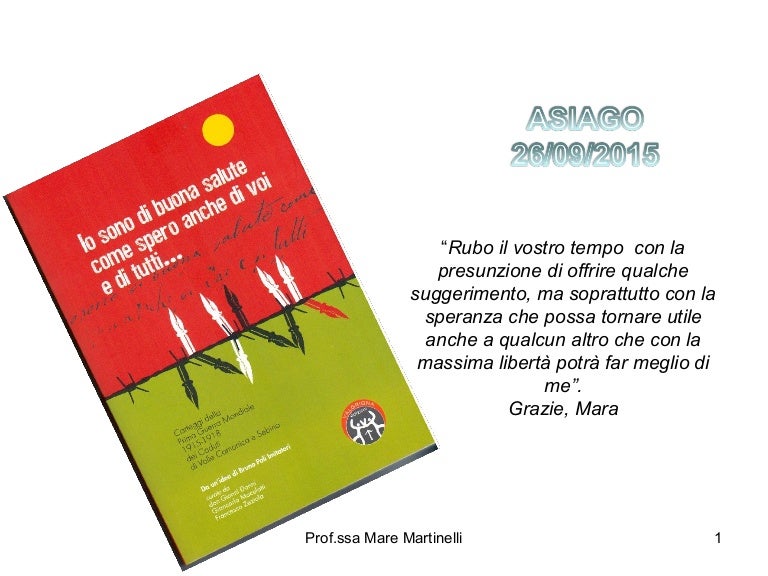 Le lettere dei soldati della Prima Guerra Mondiale in un classe della… Le lettere dei soldati della Prima Guerra Mondiale in un classe della…