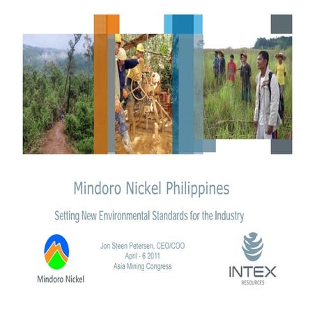 Intex Resources Mindoro Nickel Philippines 2011