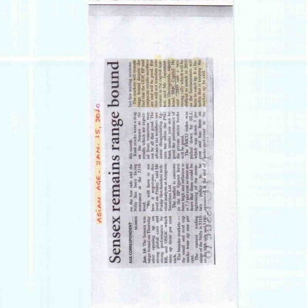 Asian Age Jan 4, 2010