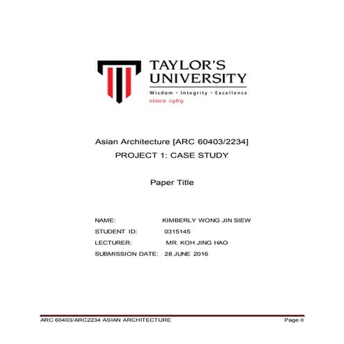 Asian architecture final