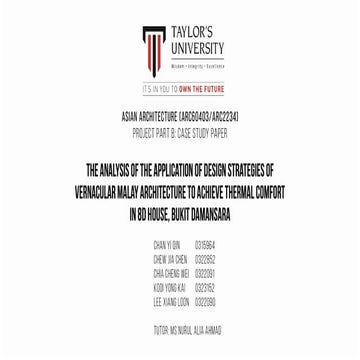 Asian architecture paper presentation_8d_house