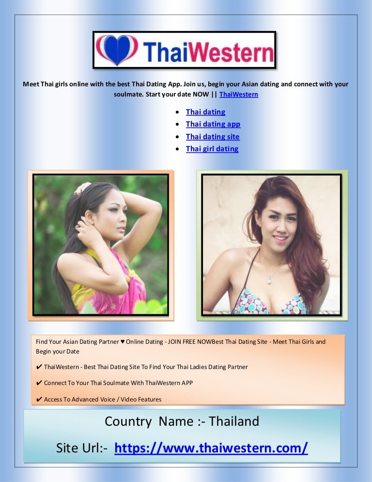 Over 2,315,928 members - the #1 Thai Dating Site!