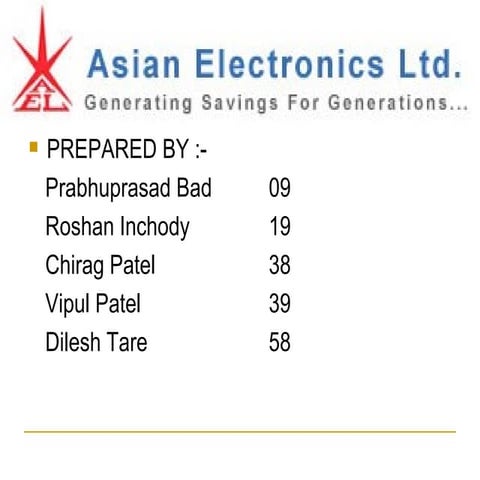 Asian Electronics